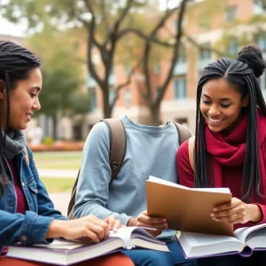 Two students from LSU studying on campus after detention release