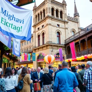 Community celebration marking the 190-year anniversary of the Caddo Treaty
