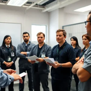 Training session at Shreveport City Jail