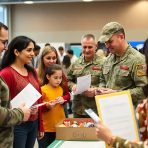 Military families gathering for consumer education in Shreveport