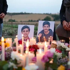 Vigil for young Palestinian-Americans in the West Bank