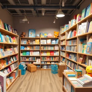 Interior of the new Books-A-Million store in Bossier City