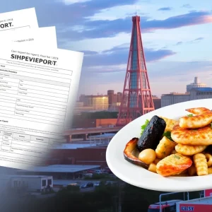 Visual representation of food safety violations in Caddo Parish