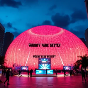 Concept design of the G-Dome structure in Shreveport