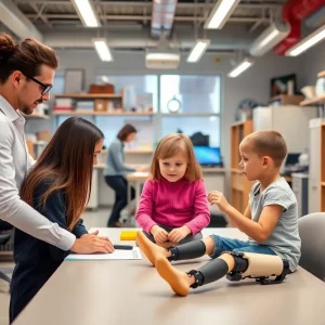 Innovative prosthetics being created for children