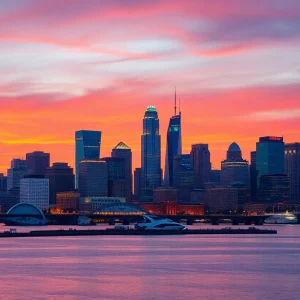 Skyline of Louisiana representing business growth and innovation.