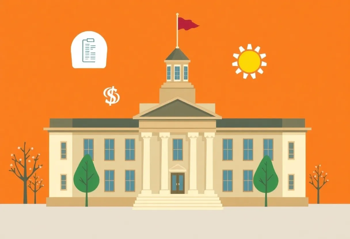 Illustration of Louisiana government reform initiatives