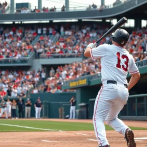 LSU Tigers celebrating their victory in the College World Series