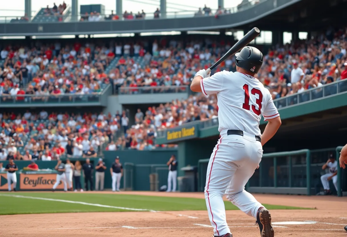 LSU Tigers celebrating their victory in the College World Series