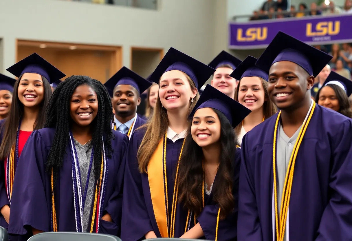 Graduation ceremony of Mandela Washington Fellows at LSU