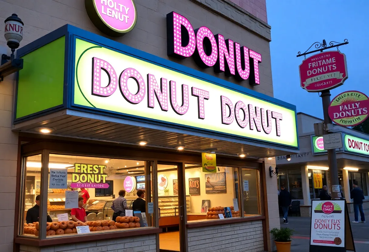 Exterior view of a Shipley Donuts store in Shreveport.
