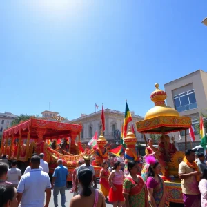 Vibrant parade in Shreveport celebrating Juneteenth and Independence Day