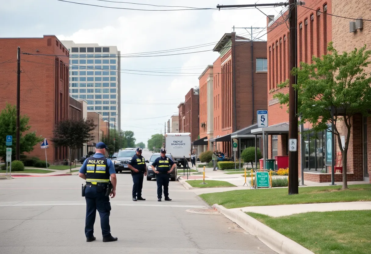 Community members and law enforcement in Shreveport working together for public safety