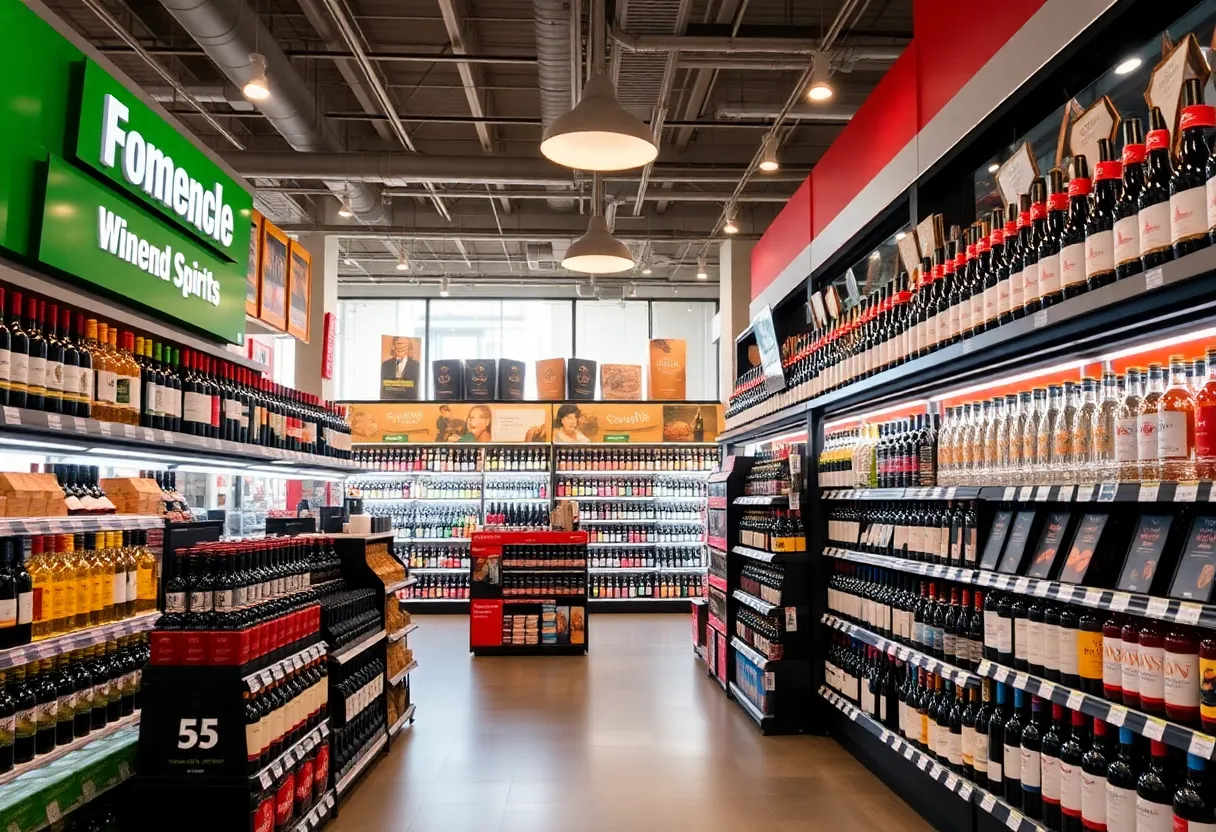Interior of Total Wine & More store in Shreveport