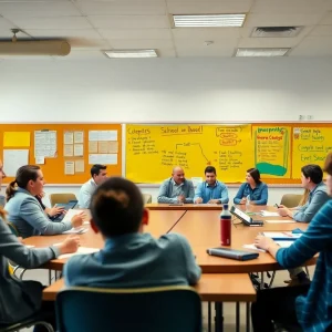 Caddo Parish School Board discussing leadership stability