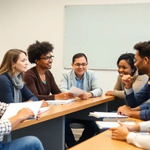 Community meeting of the Caddo Parish School Board.
