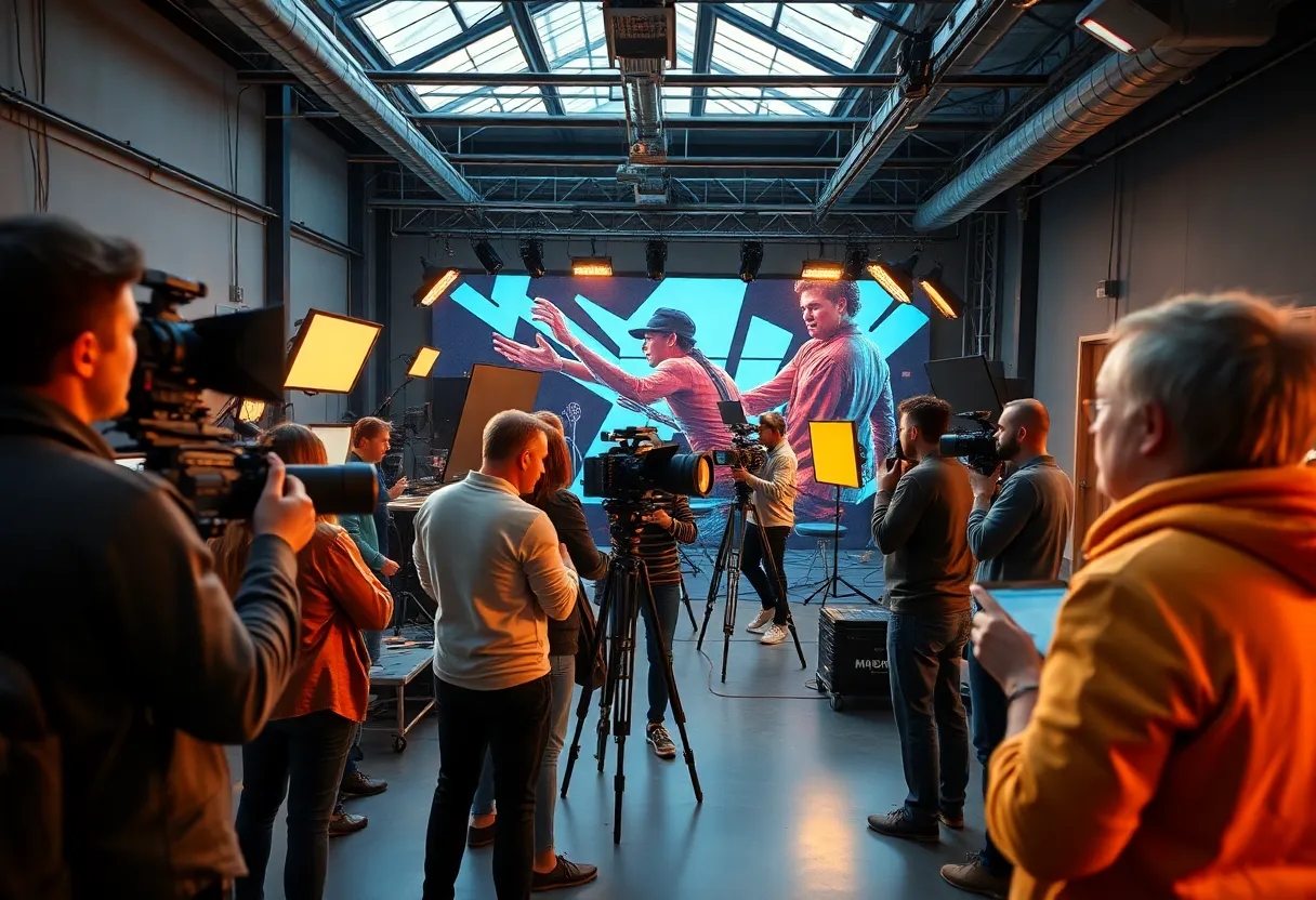 View of G-Unit Studios in Shreveport