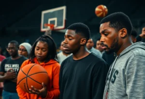 A representation of the effects of gun violence on community youth