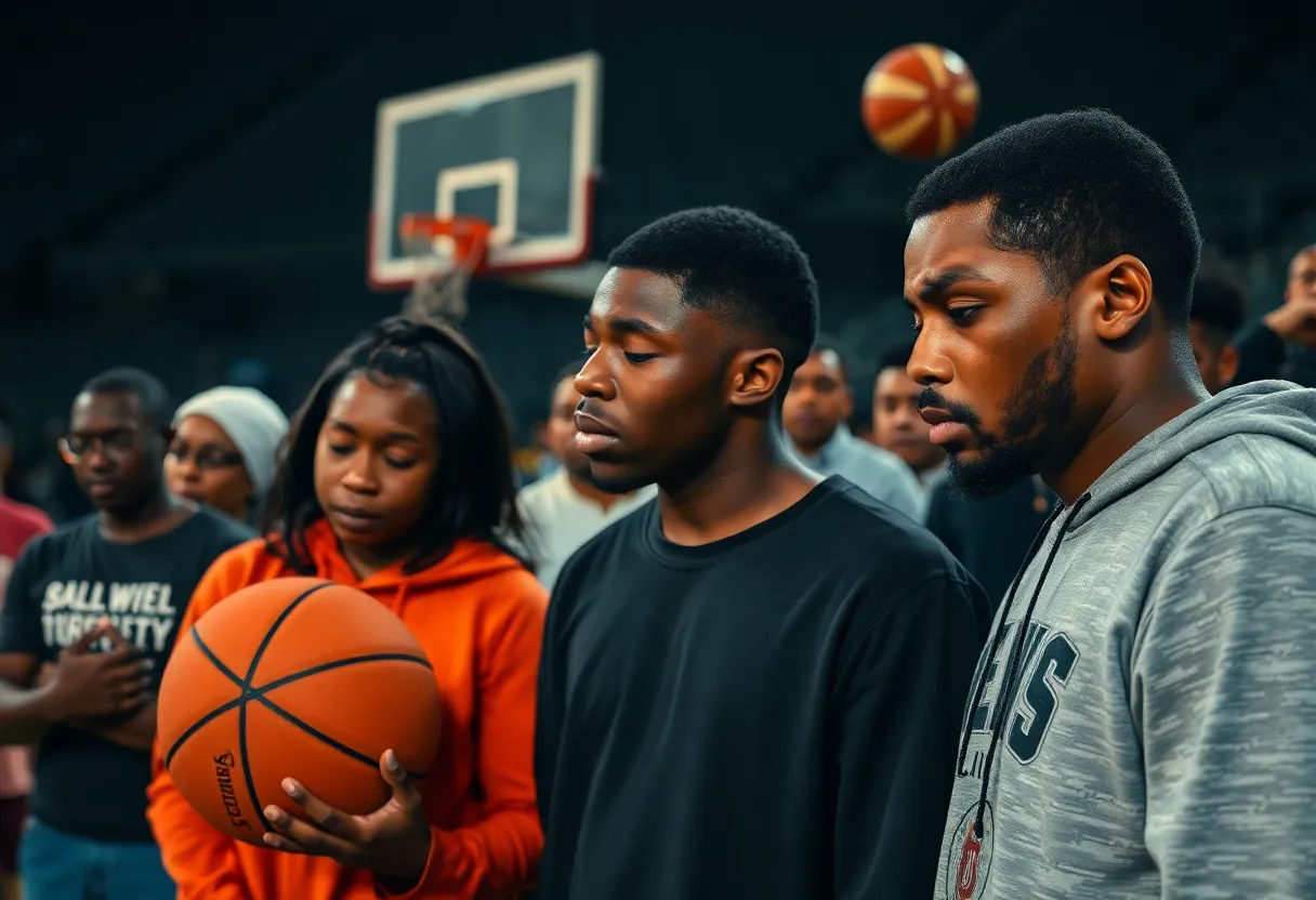 A representation of the effects of gun violence on community youth