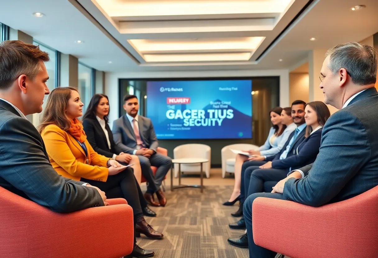 House Speaker Mike Johnson speaking to business leaders in Bossier City