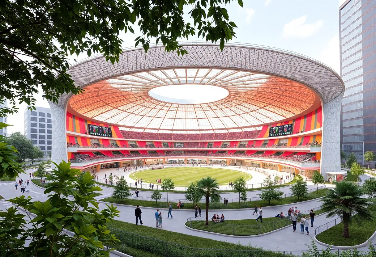 Conceptual design of the LSU arena