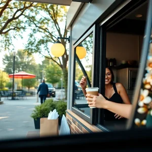 A new Scooter's Coffee shop with a drive-thru in Shreveport