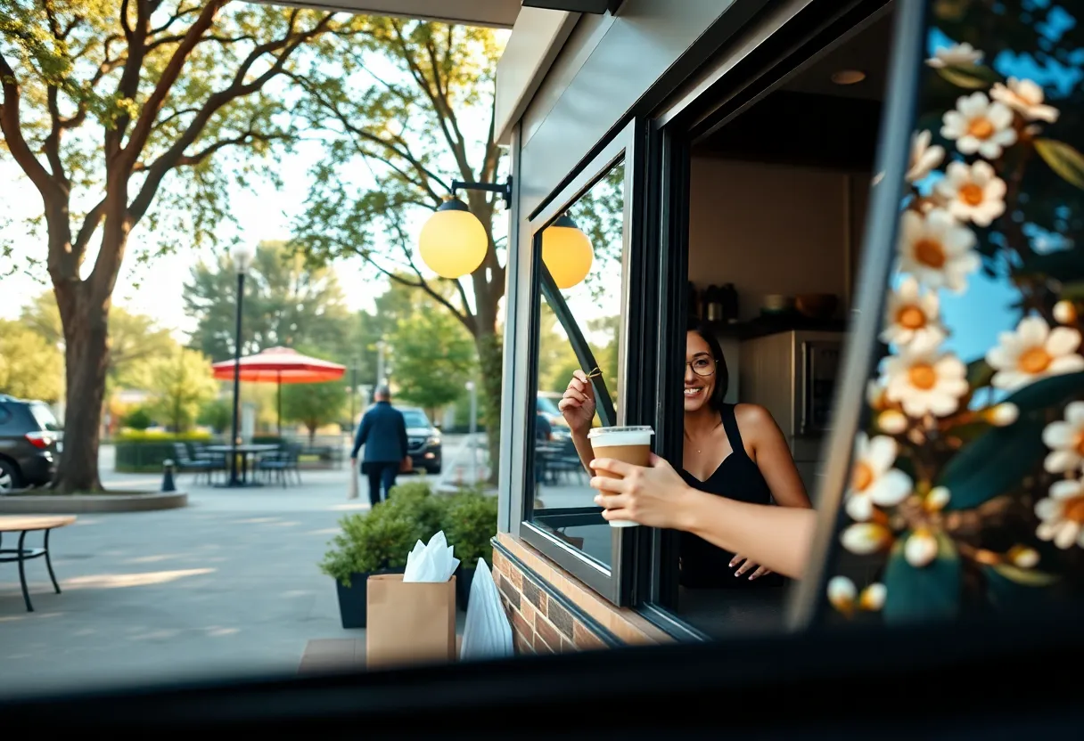 A new Scooter's Coffee shop with a drive-thru in Shreveport