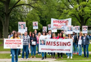 Volunteers searching for missing person Aaliyah Thomas