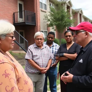 Residents raising concerns about unpaid water bills at Shreveport Apartments