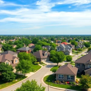 Houses in Shreveport-Bossier City displaying rising home prices