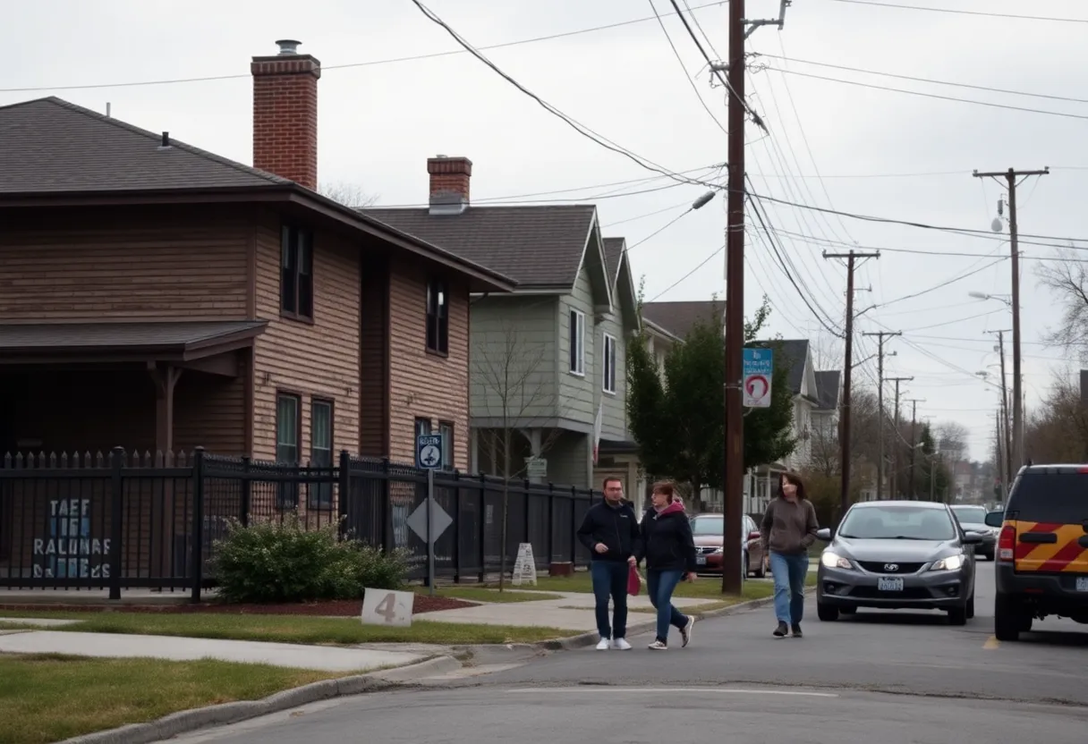 A neighborhood in Shreveport reflecting on community safety concerns