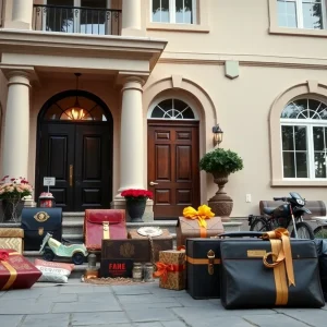 Lavish home highlighting Medicaid fraud scenario