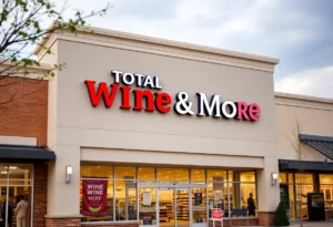 Exterior view of Total Wine & More store in Shreveport, Louisiana