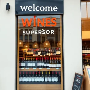 Exterior view of Total Wine & More store in Shreveport, Louisiana