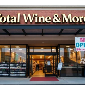 Exterior view of Total Wine & More's new location in Shreveport