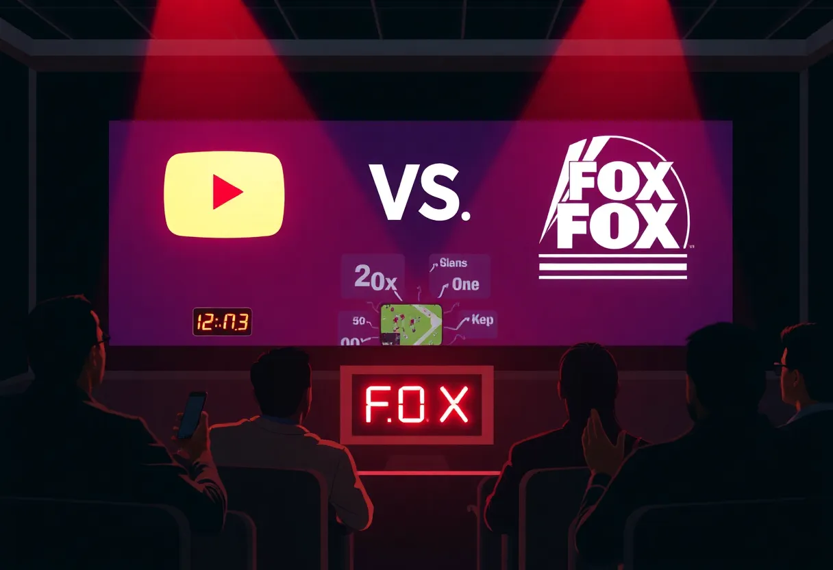 YouTube TV and Fox negotiation scene