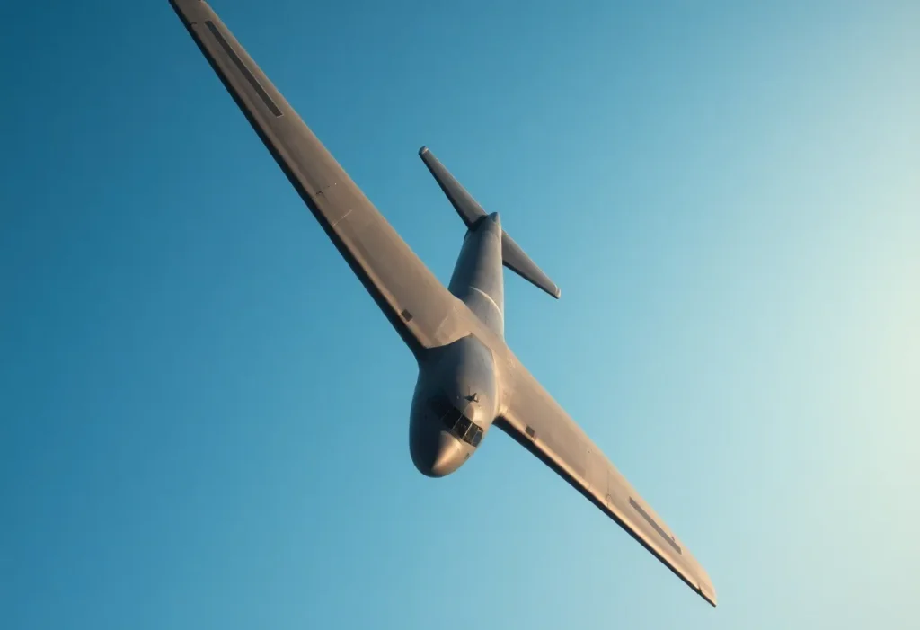 B-52 Stratofortress aircraft showcasing advanced technology upgrades