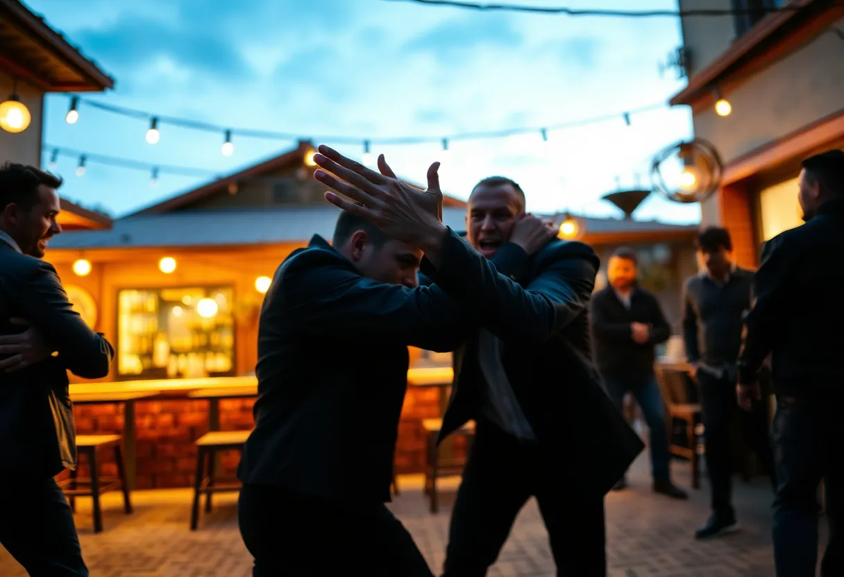 Abstract representation of conflict illustrating tension and anger.