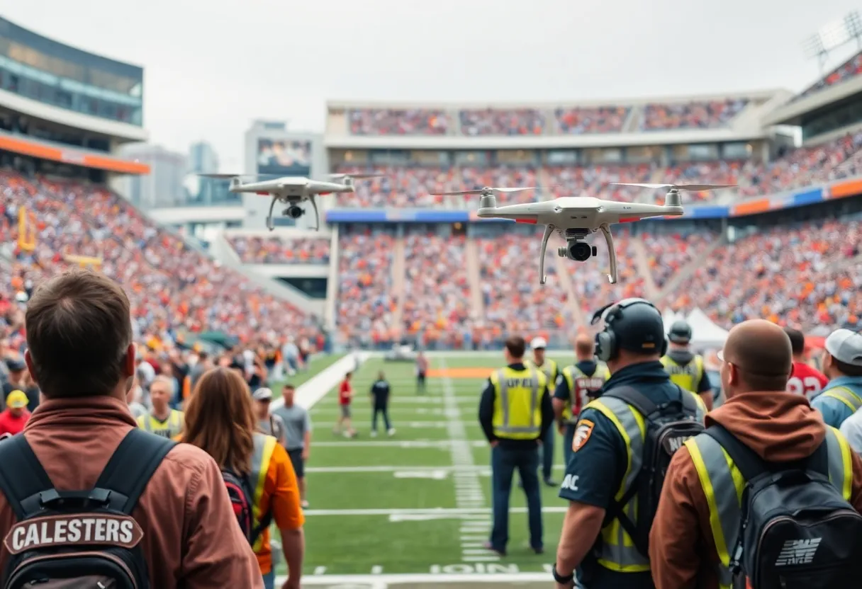 Safety measures implemented at LSU football games
