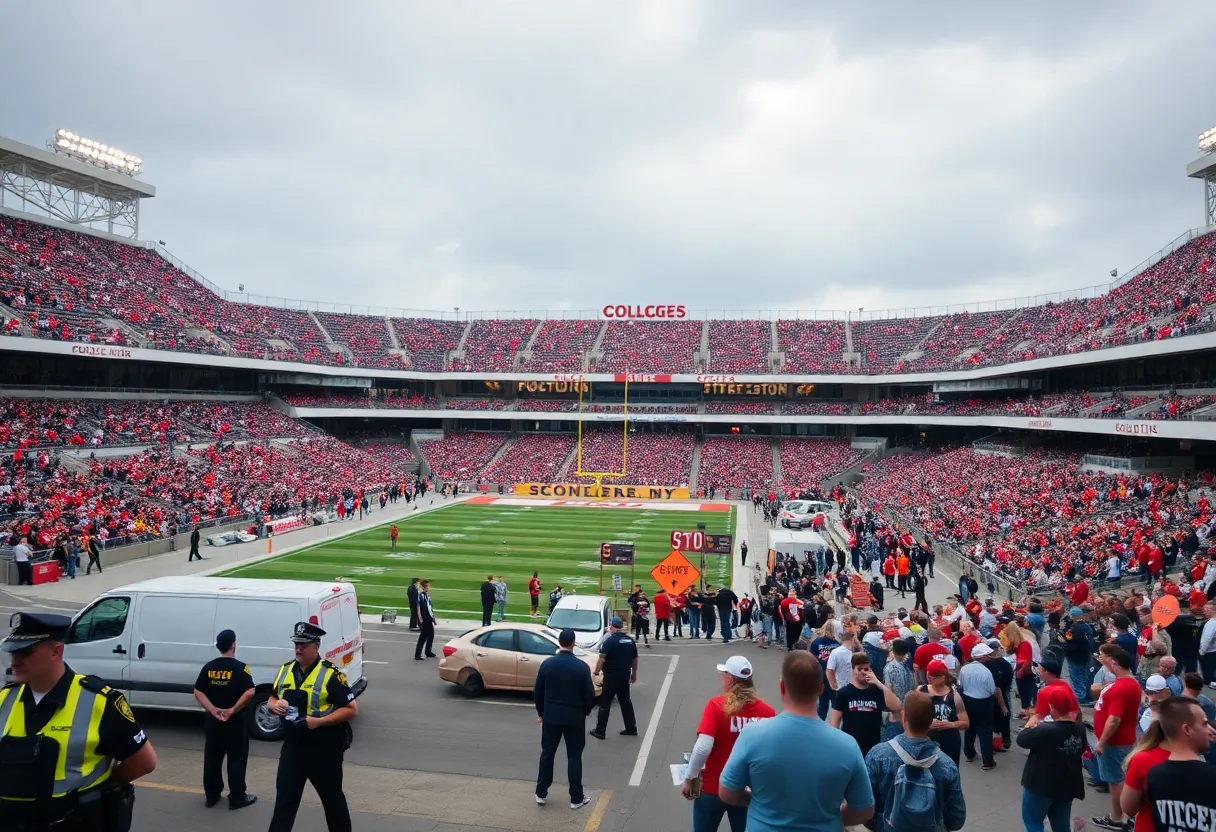 Security measures in place at LSU football game day