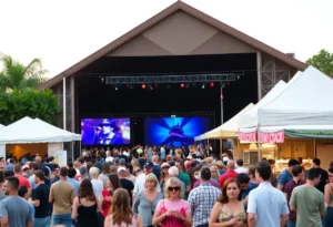 Festive atmosphere at Prize Fest 2024 in Shreveport, Louisiana.