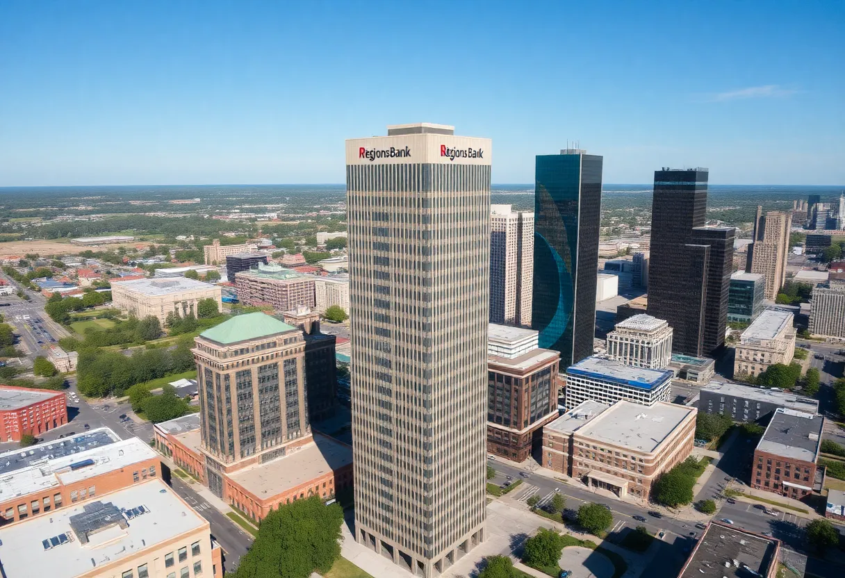 Regions Bank Tower downtown Shreveport